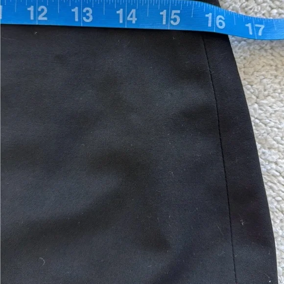 Ann Taylor Black Lined Stretch Pencil Skirt Size 8 - Picture 6 of 8